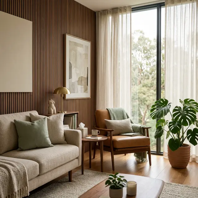 Modern therapy office