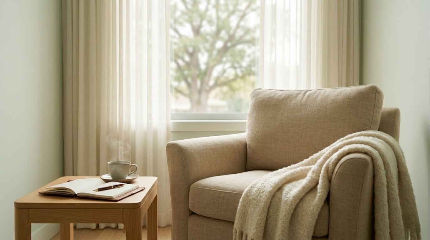 Calm therapy office in Schaumburg